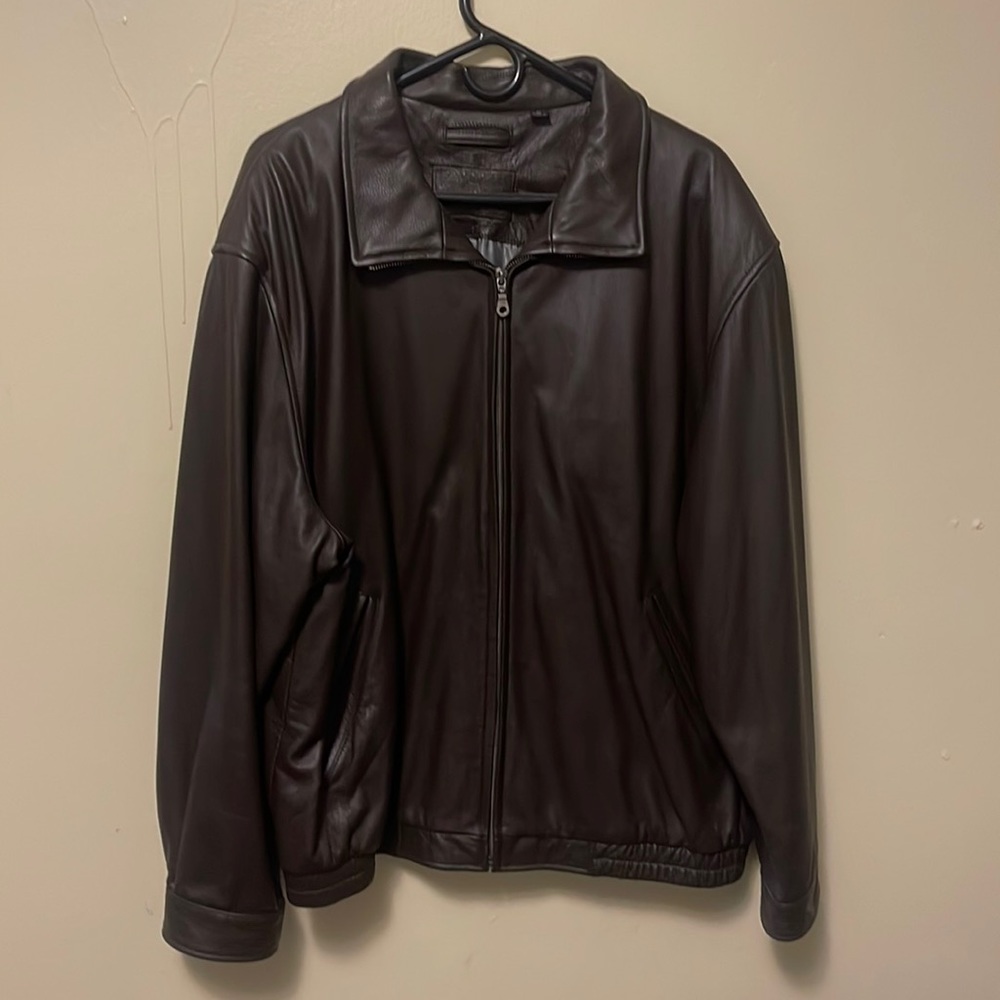 Roundtree leather jacket